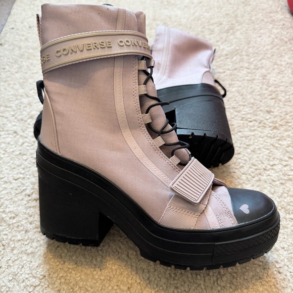 Converse GR82 XHI 2020 Love Fearlessly Amethyst Grey Purple Platform Boot - Picture 1 of 7